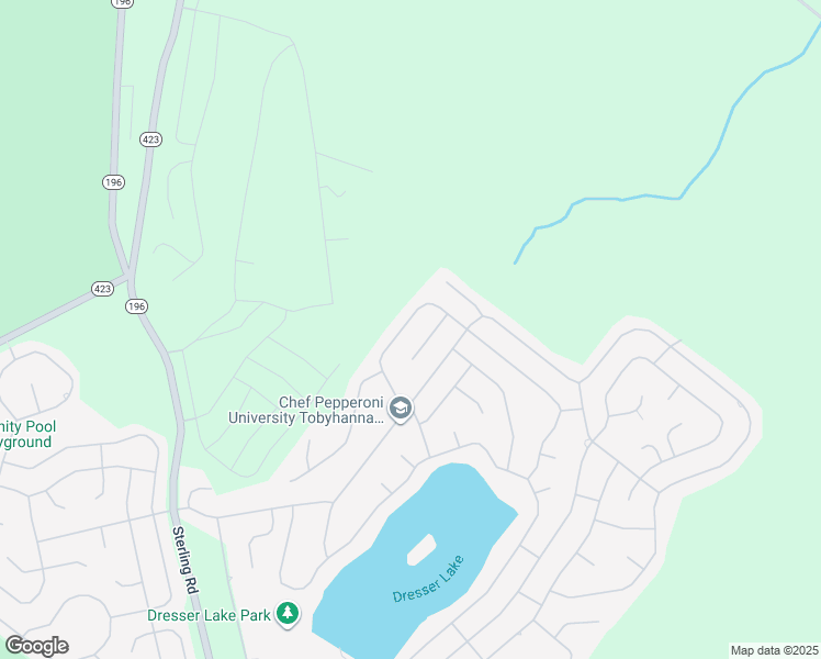 map of restaurants, bars, coffee shops, grocery stores, and more near 2878 Fairhaven Drive in Tobyhanna