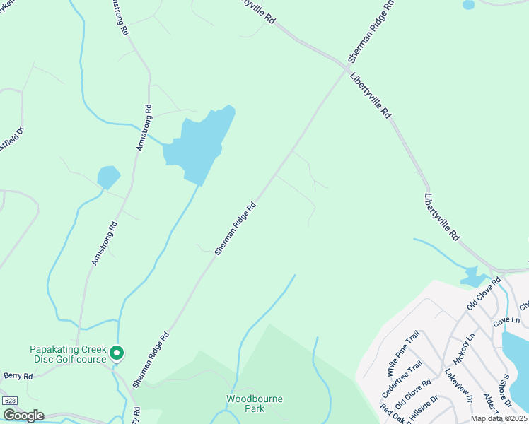 map of restaurants, bars, coffee shops, grocery stores, and more near 105 Sherman Ridge Road in Wantage