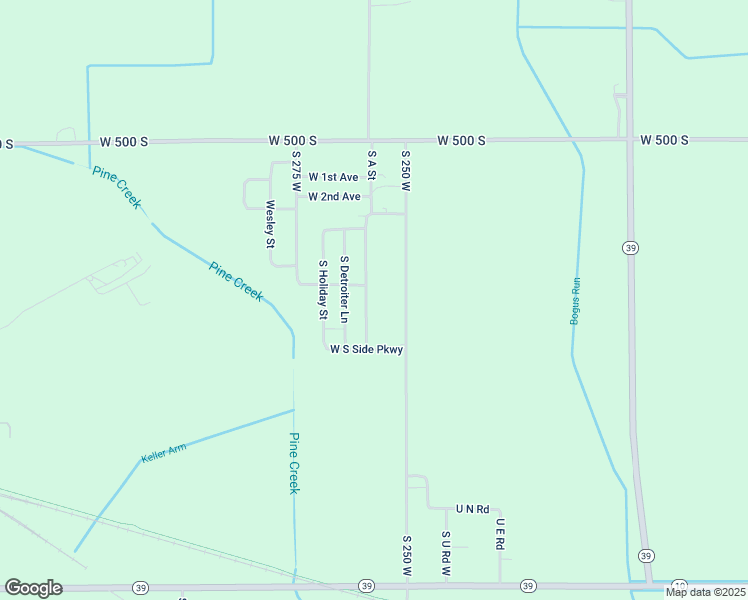 map of restaurants, bars, coffee shops, grocery stores, and more near 5326 S A St in North Judson