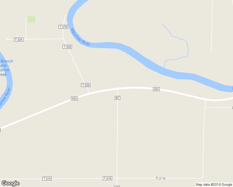 map of restaurants, bars, coffee shops, grocery stores, and more near 17095 Road 87 in Cecil