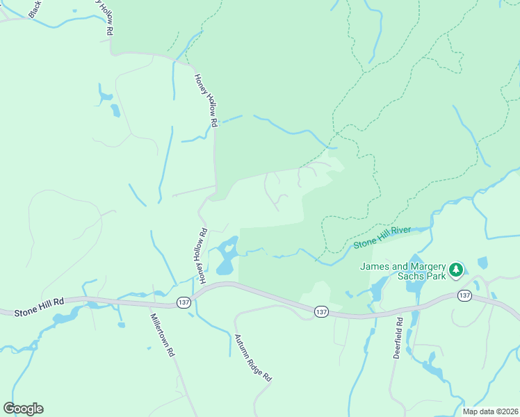 map of restaurants, bars, coffee shops, grocery stores, and more near 17 Spring House Road in Pound Ridge