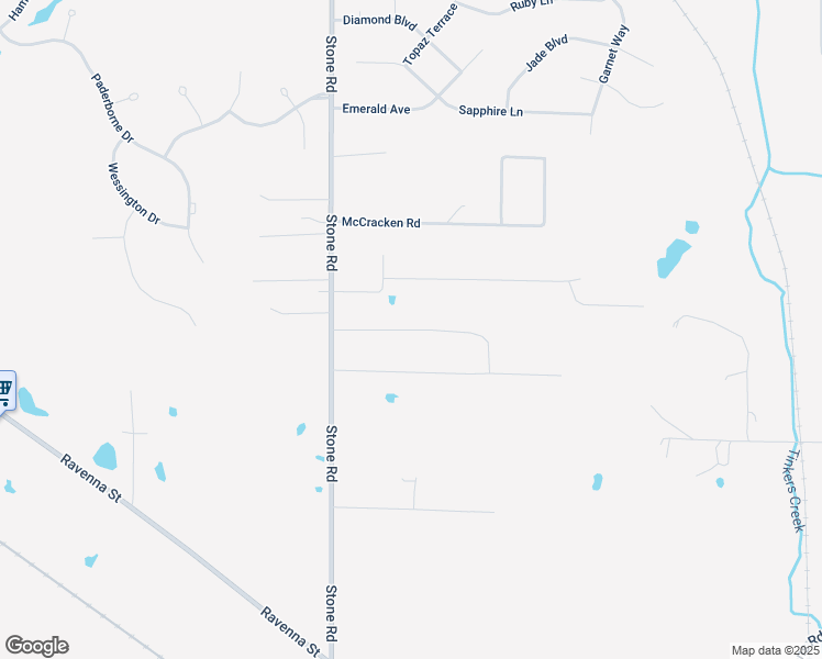 map of restaurants, bars, coffee shops, grocery stores, and more near Cobb Drive in Streetsboro