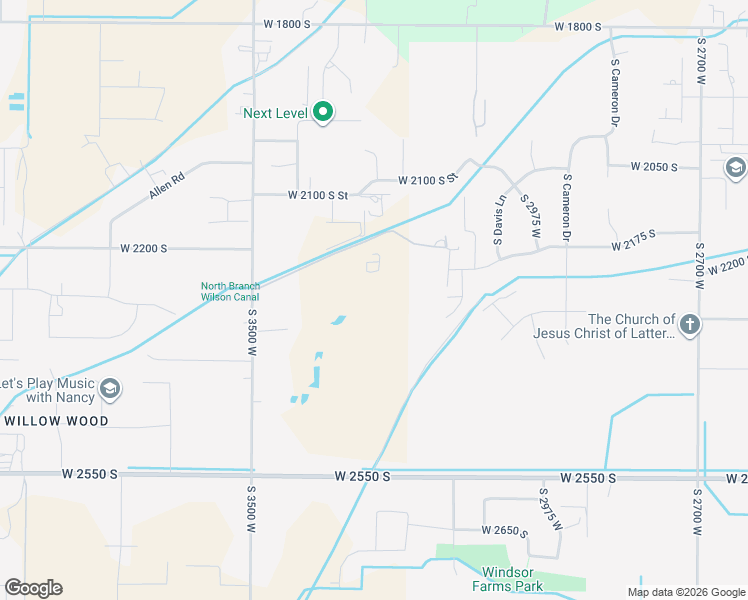 map of restaurants, bars, coffee shops, grocery stores, and more near 2164 South 3450 West in Ogden