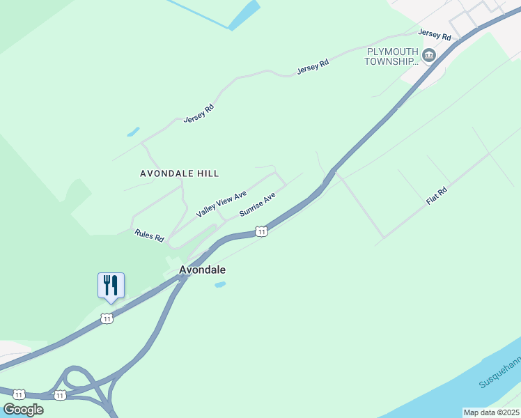 map of restaurants, bars, coffee shops, grocery stores, and more near 157 Sunrise Avenue in Plymouth