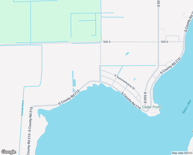 map of restaurants, bars, coffee shops, grocery stores, and more near 6254 South County Road 210 in Knox