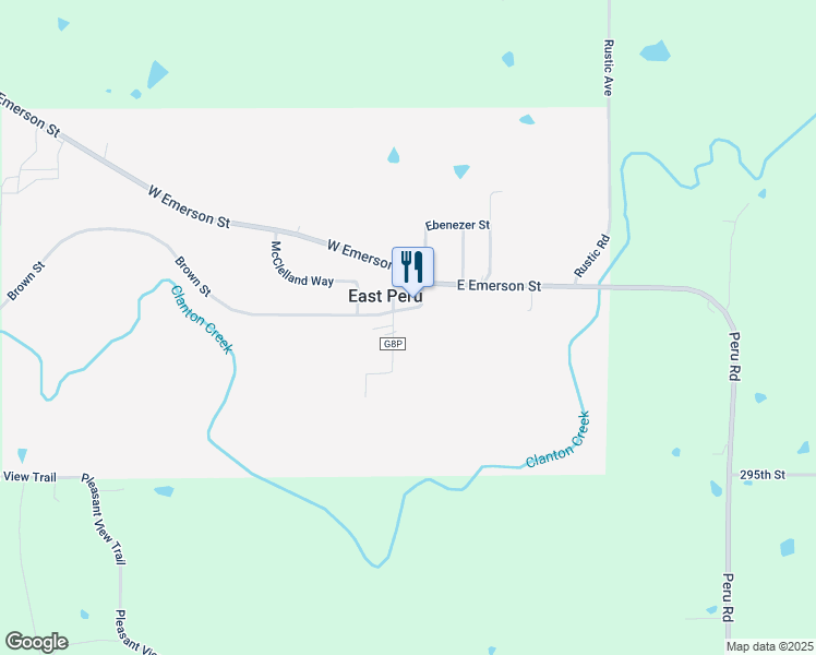 map of restaurants, bars, coffee shops, grocery stores, and more near 314 Florence Avenue in Peru