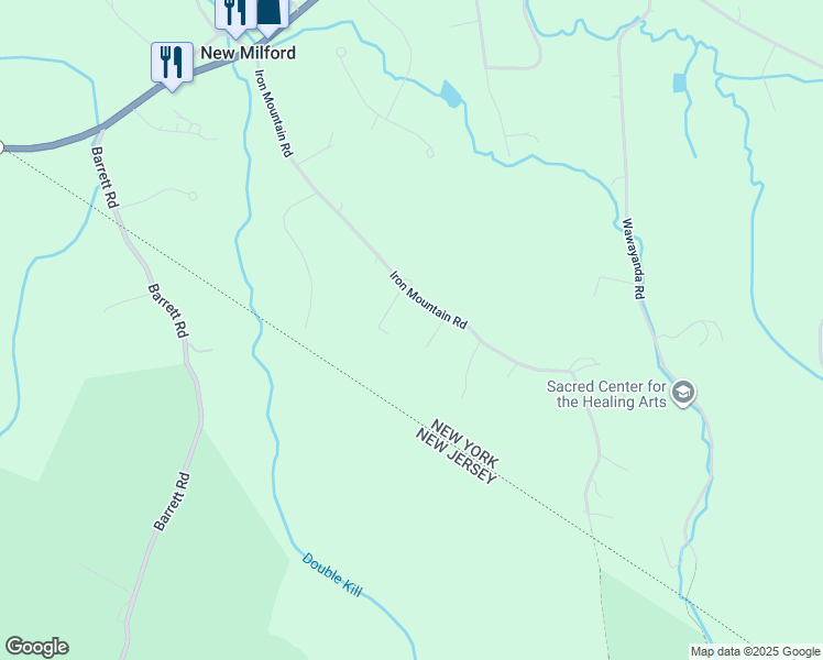 map of restaurants, bars, coffee shops, grocery stores, and more near 4 Dacia Plateau in Warwick