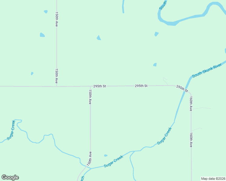 map of restaurants, bars, coffee shops, grocery stores, and more near 15421 295th Street in Hedrick