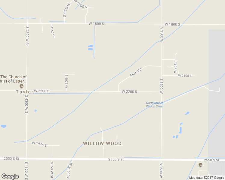 map of restaurants, bars, coffee shops, grocery stores, and more near 3792 West 2200 South in Ogden