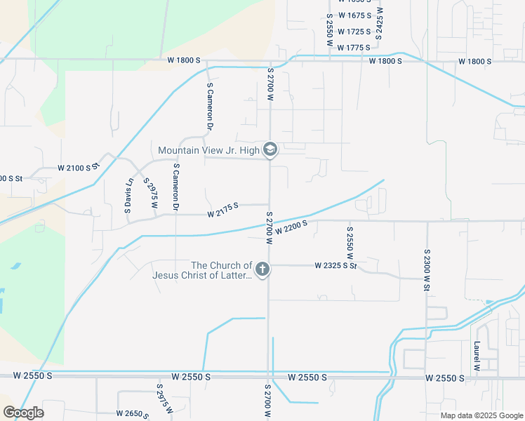 map of restaurants, bars, coffee shops, grocery stores, and more near 2181 South 2700 West in West Haven