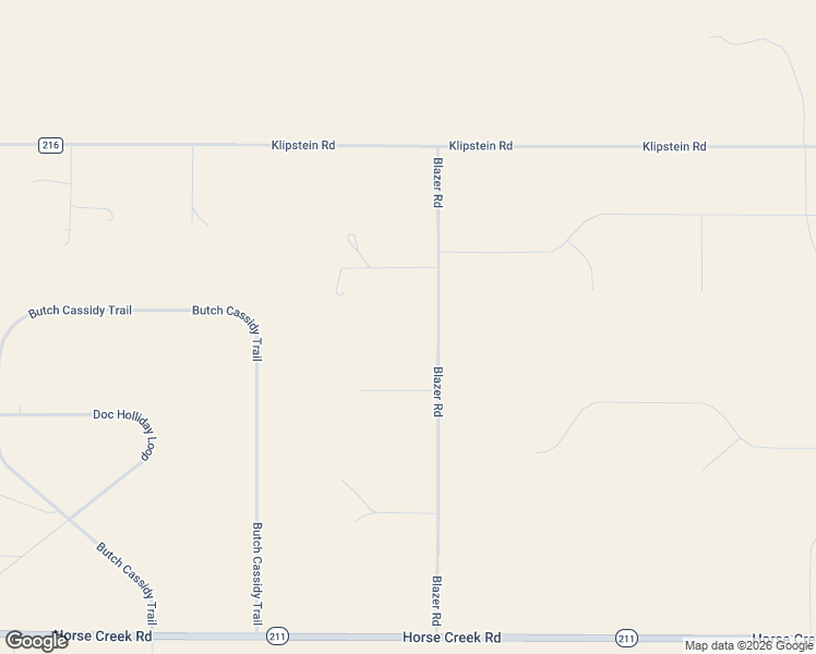 map of restaurants, bars, coffee shops, grocery stores, and more near 11890 Blazer Road in Cheyenne