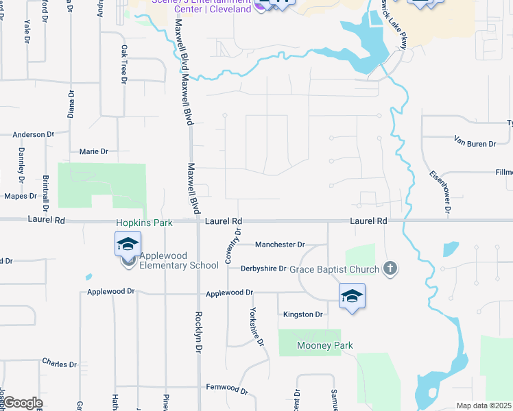 map of restaurants, bars, coffee shops, grocery stores, and more near 3698 Carlisle Drive in Brunswick