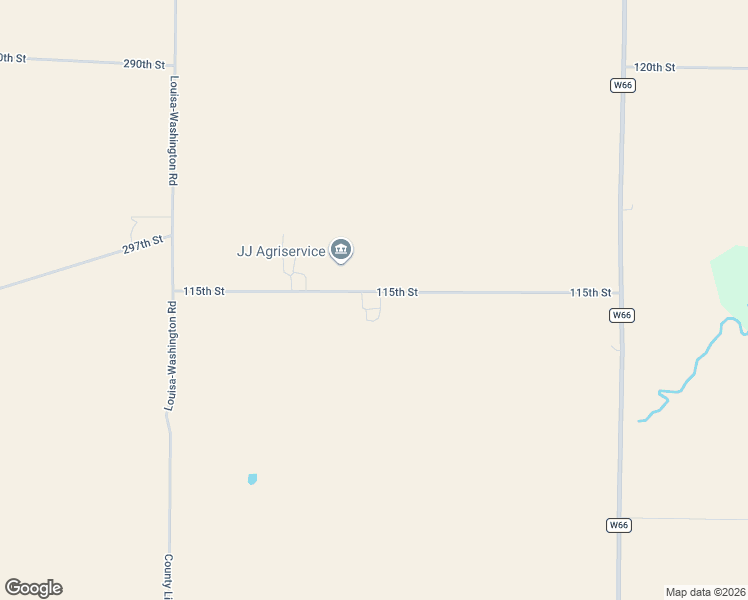 map of restaurants, bars, coffee shops, grocery stores, and more near 28551 115th Street in Columbus Junction