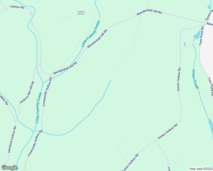 map of restaurants, bars, coffee shops, grocery stores, and more near 302 Creasyville Hollow Road in Benton
