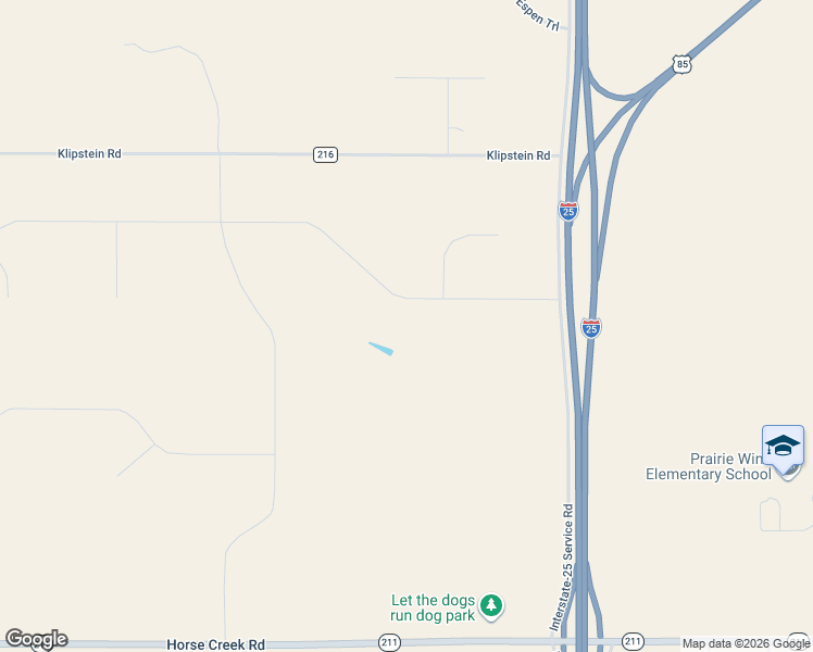 map of restaurants, bars, coffee shops, grocery stores, and more near in Ranchettes