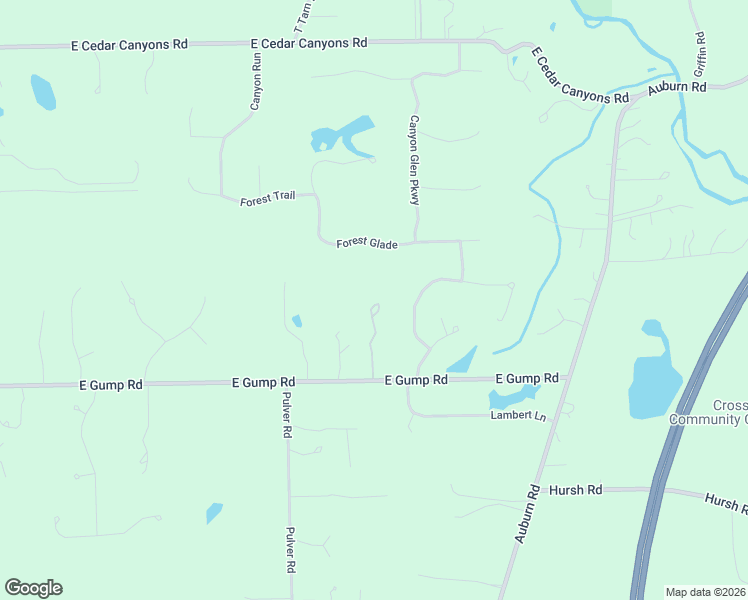 map of restaurants, bars, coffee shops, grocery stores, and more near 1931 Gump Road East in Fort Wayne