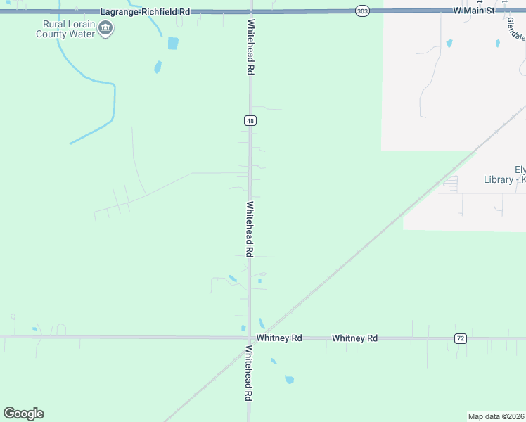 map of restaurants, bars, coffee shops, grocery stores, and more near 17523 Whitehead Road in LaGrange
