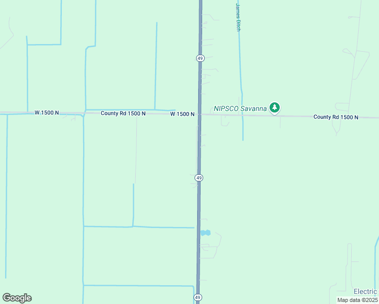 map of restaurants, bars, coffee shops, grocery stores, and more near 14705-14939 Highway 49 in Wheatfield