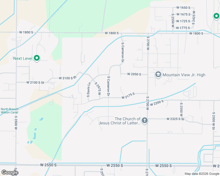 map of restaurants, bars, coffee shops, grocery stores, and more near 2108 South 2950 West in West Haven