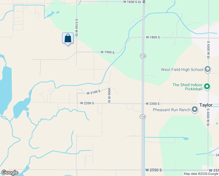 map of restaurants, bars, coffee shops, grocery stores, and more near 2100 4900 West Street in Ogden