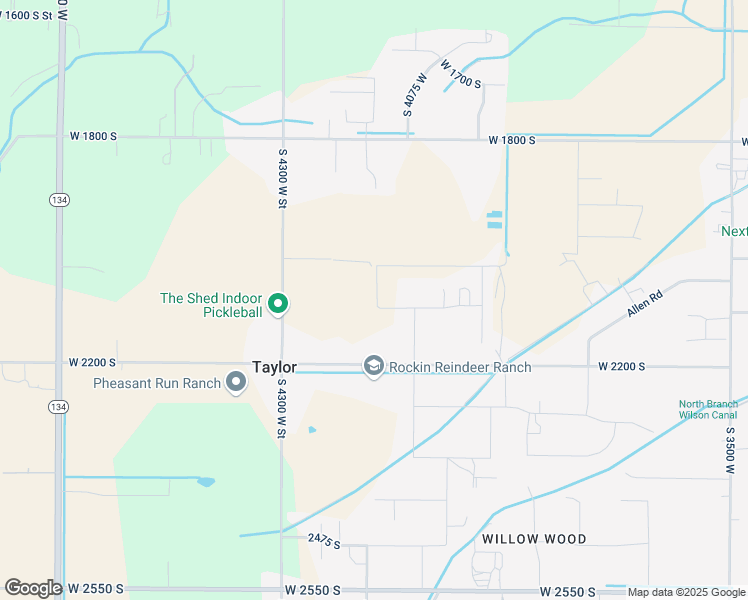 map of restaurants, bars, coffee shops, grocery stores, and more near in Taylor