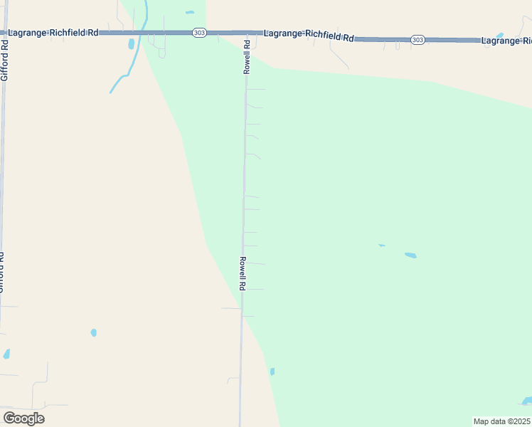 map of restaurants, bars, coffee shops, grocery stores, and more near 17665 Rowell Road in Wellington