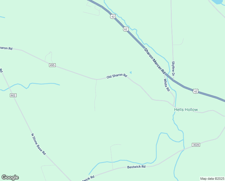 map of restaurants, bars, coffee shops, grocery stores, and more near 307 Old Sharon Road in Mercer