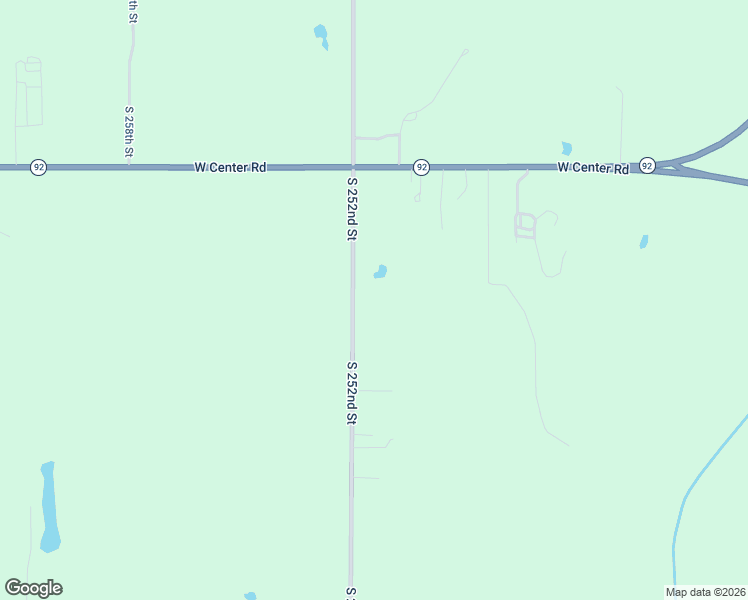 map of restaurants, bars, coffee shops, grocery stores, and more near 3323 South 252nd Street in Waterloo