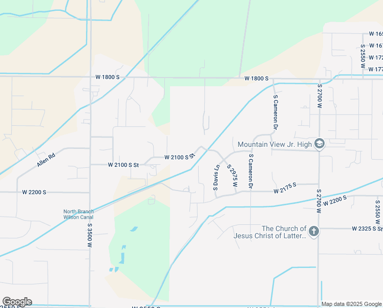 map of restaurants, bars, coffee shops, grocery stores, and more near 3237 West 2100 South in West Haven