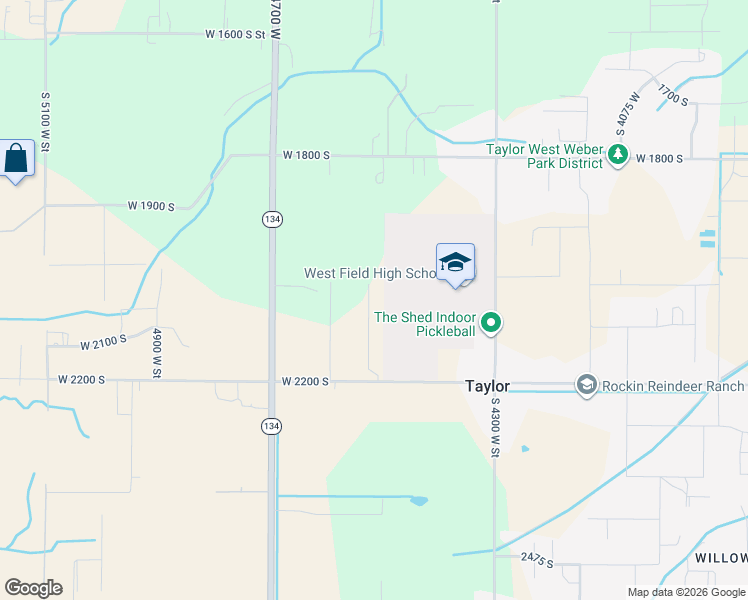 map of restaurants, bars, coffee shops, grocery stores, and more near in Taylor
