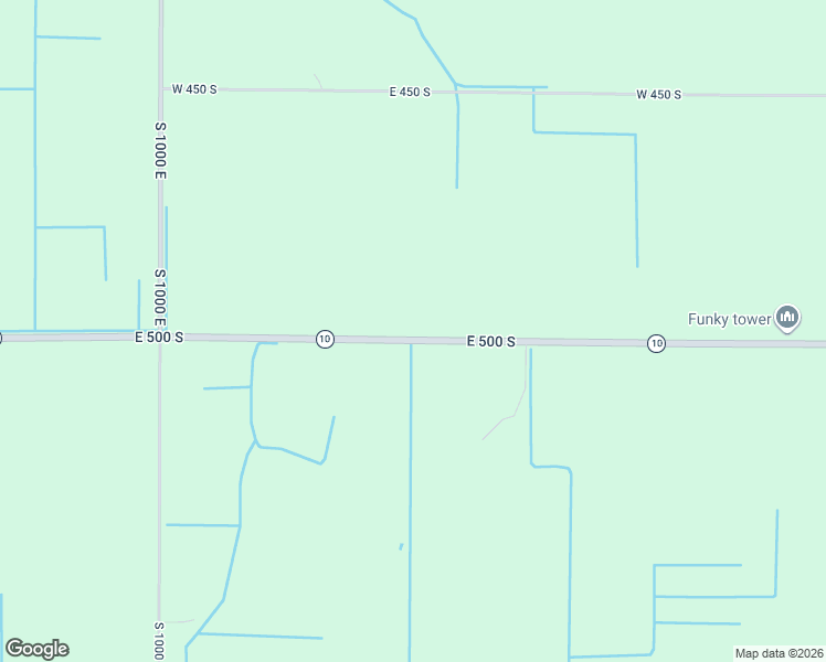 map of restaurants, bars, coffee shops, grocery stores, and more near 10520 Indiana 10 in Culver