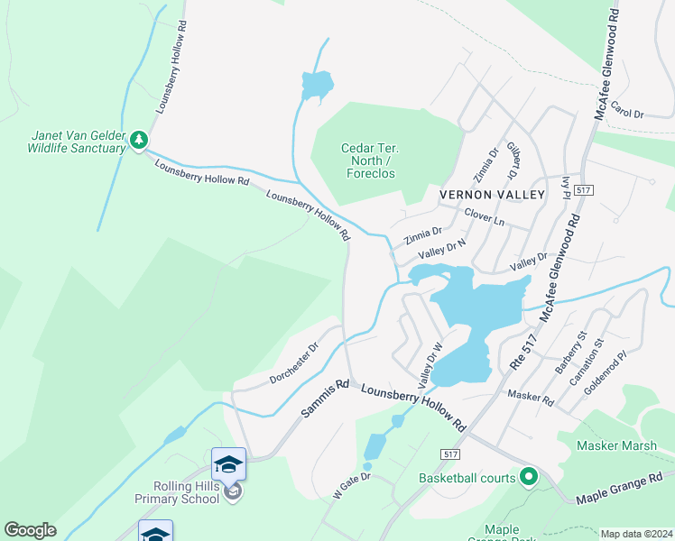 106 Lounsberry Hollow Road, Sussex NJ Walk Score