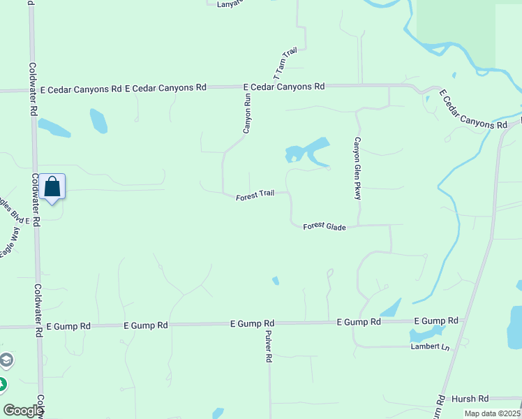 map of restaurants, bars, coffee shops, grocery stores, and more near 1802 Forest Tr in Fort Wayne