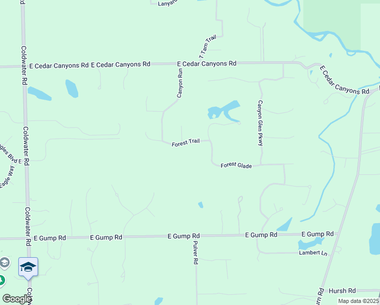 map of restaurants, bars, coffee shops, grocery stores, and more near 1802 Forest Tr in Fort Wayne