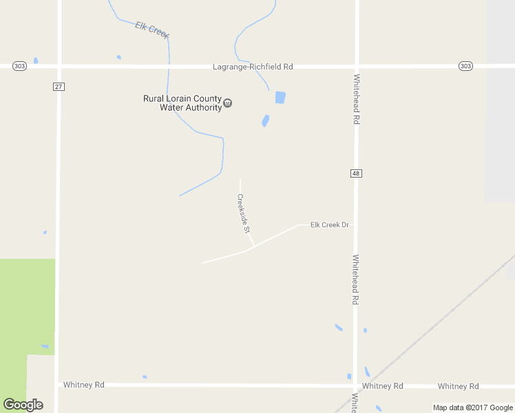 map of restaurants, bars, coffee shops, grocery stores, and more near 17381 Creekside Street in Lagrange