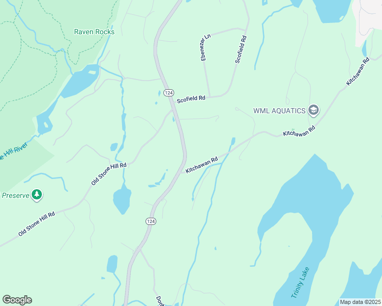 map of restaurants, bars, coffee shops, grocery stores, and more near 157 Salem Road in Pound Ridge