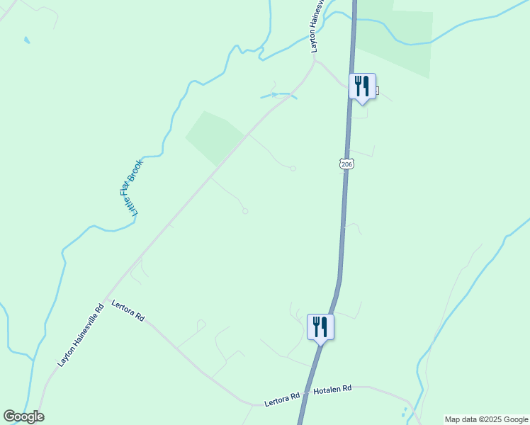 map of restaurants, bars, coffee shops, grocery stores, and more near 7 Fox Run in Sussex County