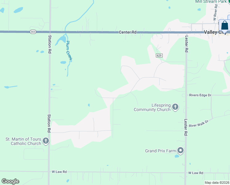 map of restaurants, bars, coffee shops, grocery stores, and more near 7145 Stagecoach Trail in Valley City