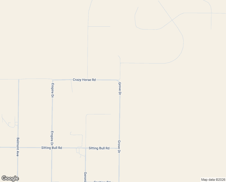 map of restaurants, bars, coffee shops, grocery stores, and more near 3123 Crazy Horse Road in Cheyenne