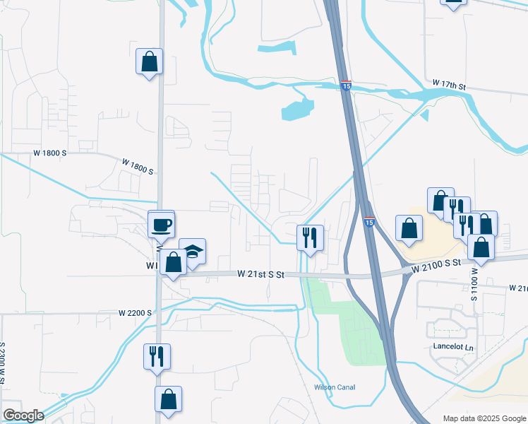 map of restaurants, bars, coffee shops, grocery stores, and more near 1630 West 20th Street in West Haven