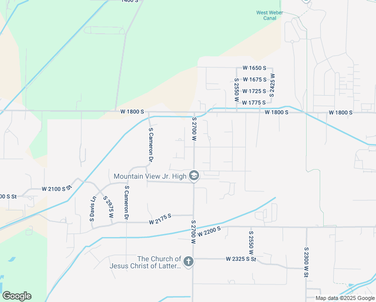 map of restaurants, bars, coffee shops, grocery stores, and more near 1930 South 2725 West in West Haven