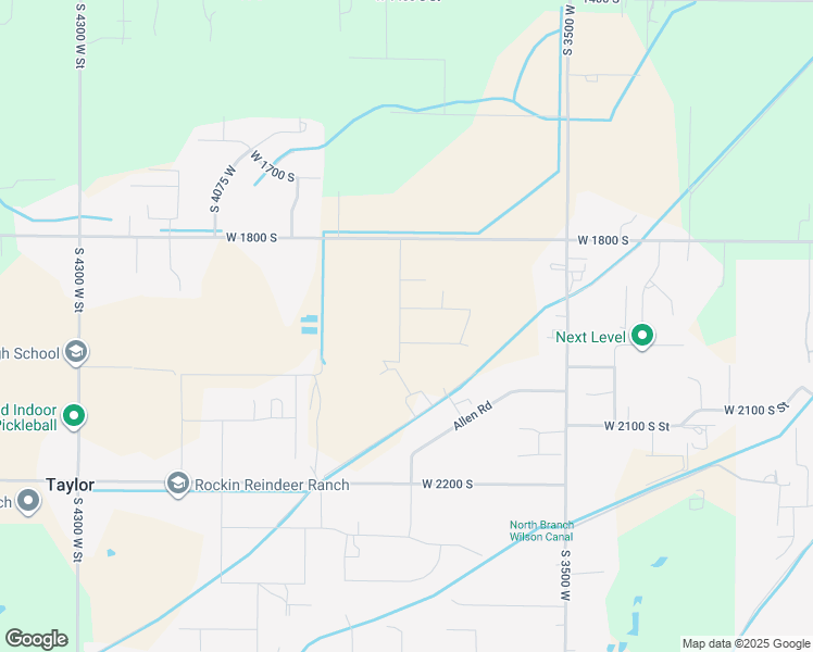 map of restaurants, bars, coffee shops, grocery stores, and more near 1942 South Fitzroy Road in MS CITY