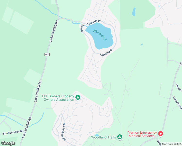 map of restaurants, bars, coffee shops, grocery stores, and more near 18 Decker Pond Road in Sussex