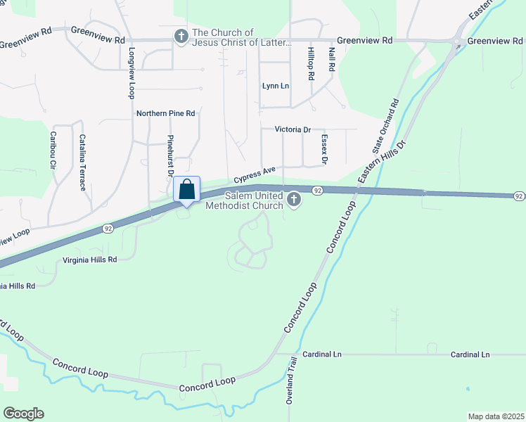 map of restaurants, bars, coffee shops, grocery stores, and more near 1001 Risen Son Blvd in Council Bluffs