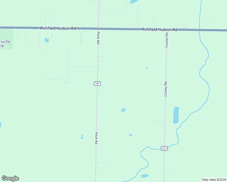 map of restaurants, bars, coffee shops, grocery stores, and more near 8856 Peck Road in Ravenna