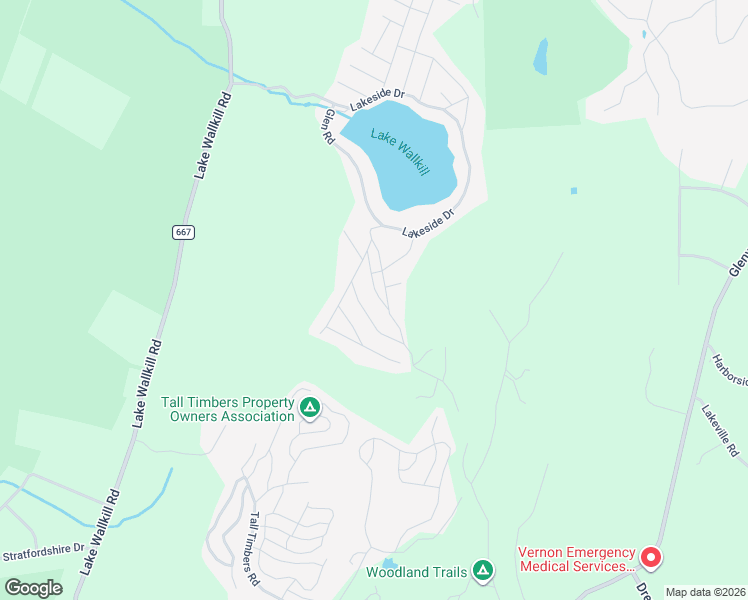 map of restaurants, bars, coffee shops, grocery stores, and more near 18 Decker Pond Road in Sussex