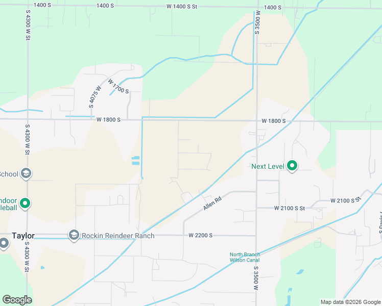 map of restaurants, bars, coffee shops, grocery stores, and more near West Chalgrove Road in Weber County