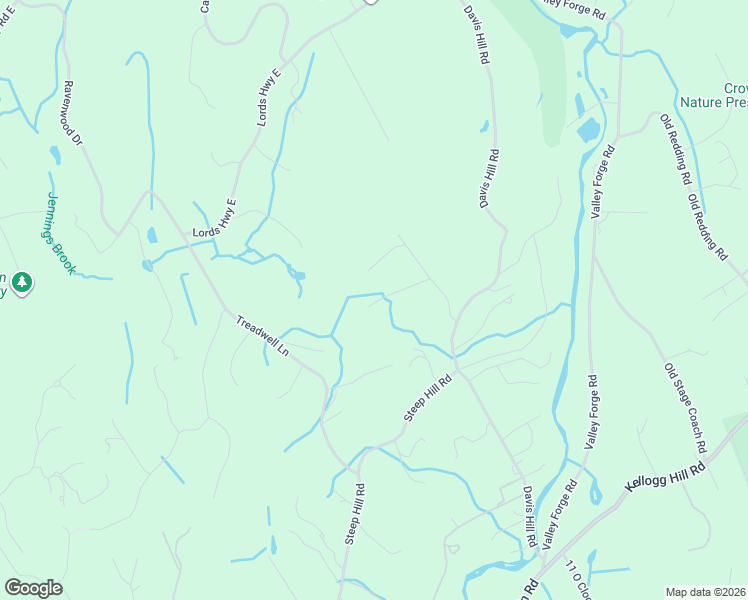 map of restaurants, bars, coffee shops, grocery stores, and more near 17 Deepwood Road in Weston