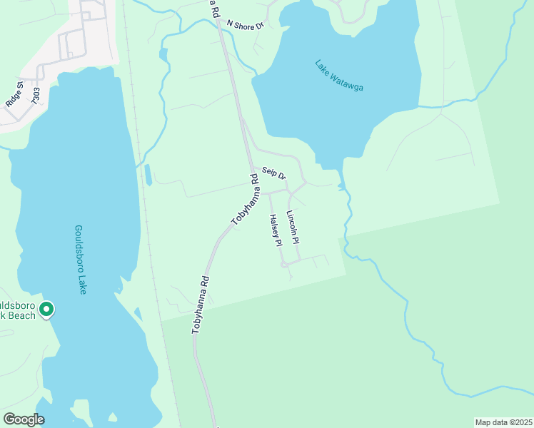 map of restaurants, bars, coffee shops, grocery stores, and more near 12 Halsey Place in Gouldsboro