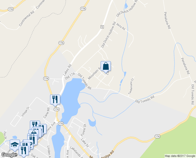 map of restaurants, bars, coffee shops, grocery stores, and more near 51 Greenwood Avenue in Monroe